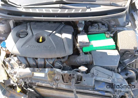 2011 Hyundai Elantra Gls (Ulsan Plant) from USA, damaged, VIN KMHDH4AE2BU105223